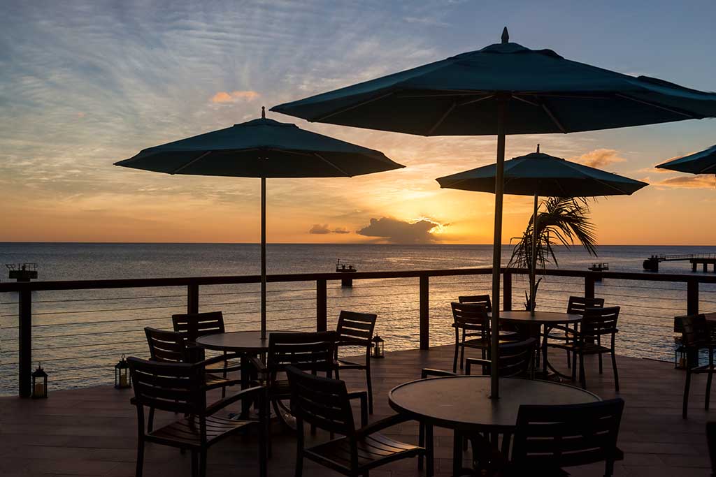Fort Young Hotel Sunset